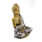 Áldó Buddha színes rezin szobor - 11 cm