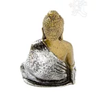 Áldó Buddha színes rezin szobor - 11 cm