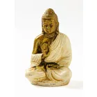 Áldó Buddha színes rezin szobor - 11 cm