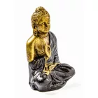Áldó Buddha színes rezin szobor - 11 cm