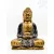 Amitabha Buddha színes rezin szobor - 31 cm