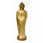 Álló Buddha színes rezin szobor - 70 cm
