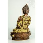 Gyógyító Buddha réz szobor, arany-bronz - 30cm
