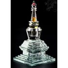 Vésett üveg sztúpa