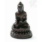 Shakyamuni Buddha, vörös rezin szobor - 5,5 cm