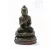 Áldó Buddha, vörös színű rezin szobor - 5,5 cm
