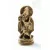 Krishna, csont színű, rezin szobor - 7,5 cm