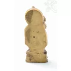 Krishna, csont színű, rezin szobor - 7,5 cm