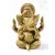 Ganesha, csont színű rezin szobor - 9 cm