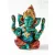 Ganesha kézzel festett rezin szobor - 15 cm