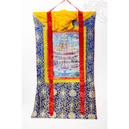 Menedékfa (nyingma) thanka jellegű falikép