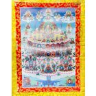 Menedékfa (nyingma) thanka jellegű falikép