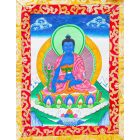 Gyógyító Buddha thangka