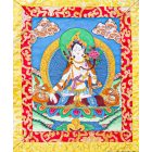 Fehér Tara thangka