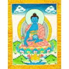 Gyógyító Buddha thangka