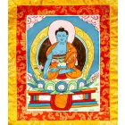 Gyógyító Buddha thangka
