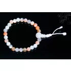 Vegyes holdkő csukló mala, gumis - a belső sugallatok köve