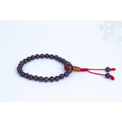   Gránát csukló mala, gumis - az önbizalom, a vállalkozókedv és a szexuális hódítás köve