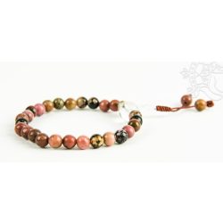   Rodonit csukló mala, gumis - a lelki sebek begyógyításának, a megbocsátásnak köve