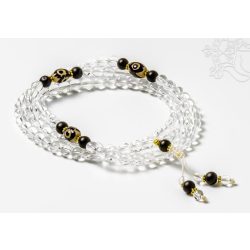 Hegyikristály mala dzi kő osztóval, állítható