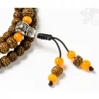 Rudraksha mala, Om Mani Padme Hum mantrás osztó, állítható
