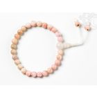 Pink opál (Andok opál) csukló mala, gumis - A láthatatlan értékek védelmezője