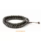 Rudraksha mala, prémium minőség, antikolt - 85 cm