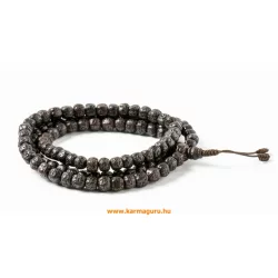 Rudraksha mala, prémium minőség, antikolt - 85 cm