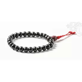 Szálafa (rózsafa jellegű) csukló mala, gumis