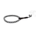 Hematit csukló mala, állítható - a vasakarat és a feltámadó életenergia köve