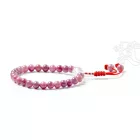 Rubin csukló mala, prémium minőség, állítható - a vér, a bátorság és a szenvedélyesség köve