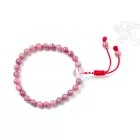 Rubin csukló mala, prémium minőség, állítható - a vér, a bátorság és a szenvedélyesség köve