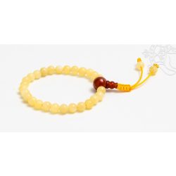   Narancs kalcit csukló mala, állítható - Az örömteli álmok inspirációja