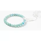 Larimar csukló mala, állítható - delfinkő, Atlantisz fénykapuja