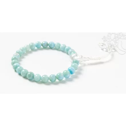 Larimar csukló mala, állítható - delfinkő, Atlantisz fénykapuja