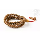 Rudraksha mala, prémium minőség - állítható - 65 cm
