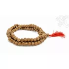 Rudraksha mala, 150 cm - a legmagasabb tudás és szellemi kitartás segítője