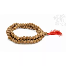   Rudraksha mala, 150 cm - a legmagasabb tudás és szellemi kitartás segítője