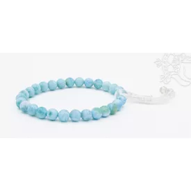   Larimar csukló mala, állítható - delfinkő, Atlantisz fénykapuja