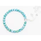 Larimar csukló mala, állítható - delfinkő, Atlantisz fénykapuja