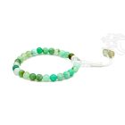 Krizopráz csukló mala, állítható - A független lélek táplálója