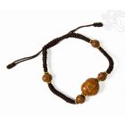 Bódhi karkötő, különleges 3 arcú - a megvilágosodás és a szellemi út fája