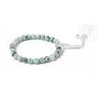 Larimar csukló mala, állítható - delfinkő, Atlantisz fénykapuja