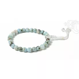  Larimar csukló mala, állítható - delfinkő, Atlantisz fénykapuja