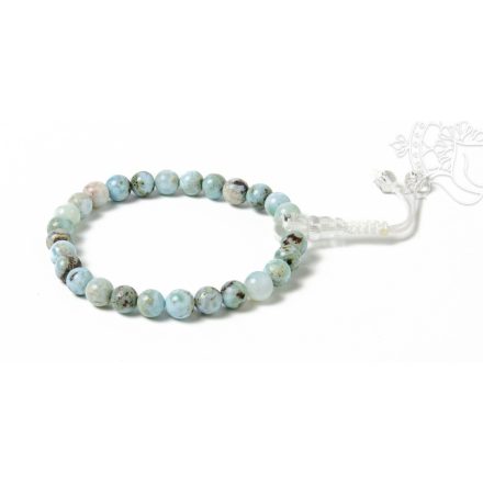 Larimar csukló mala, állítható - delfinkő, Atlantisz fénykapuja