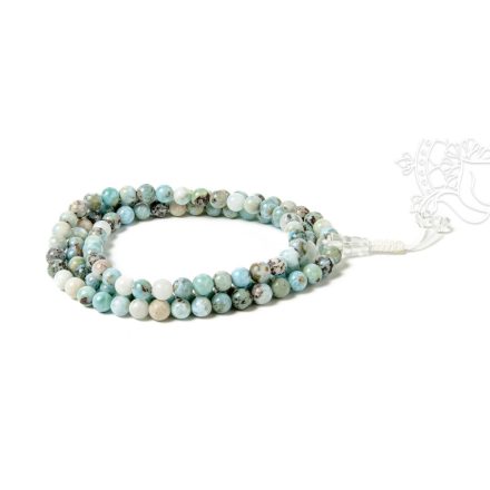 Larimar mala, állítható - delfinkő, Atlantisz fénykapuja