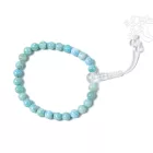 Larimar csukló mala, prémium minőség, állítható - delfinkő, Atlantisz fénykapuja
