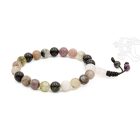 Turmalin csukló mala, 21 szemes, prémium minőség, gumis - a jó kapcsolatok köve