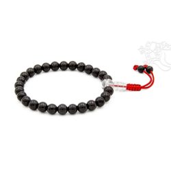   Shungit csukló mala, állítható - elektroszmog elleni védelem