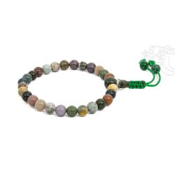   Vegyes jade csukló mala állítható - a játékos önmegvalósítás és könnyedség köve